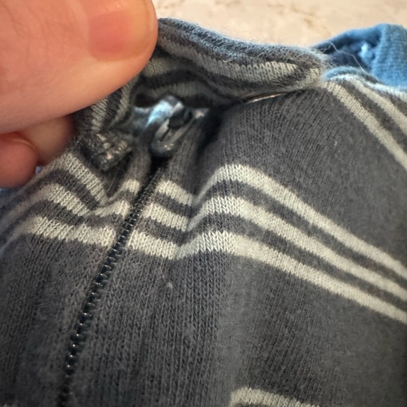 2T - simple joys by carters- Blue and Green Kids One Piece Pajamas - Picture 7 of 11